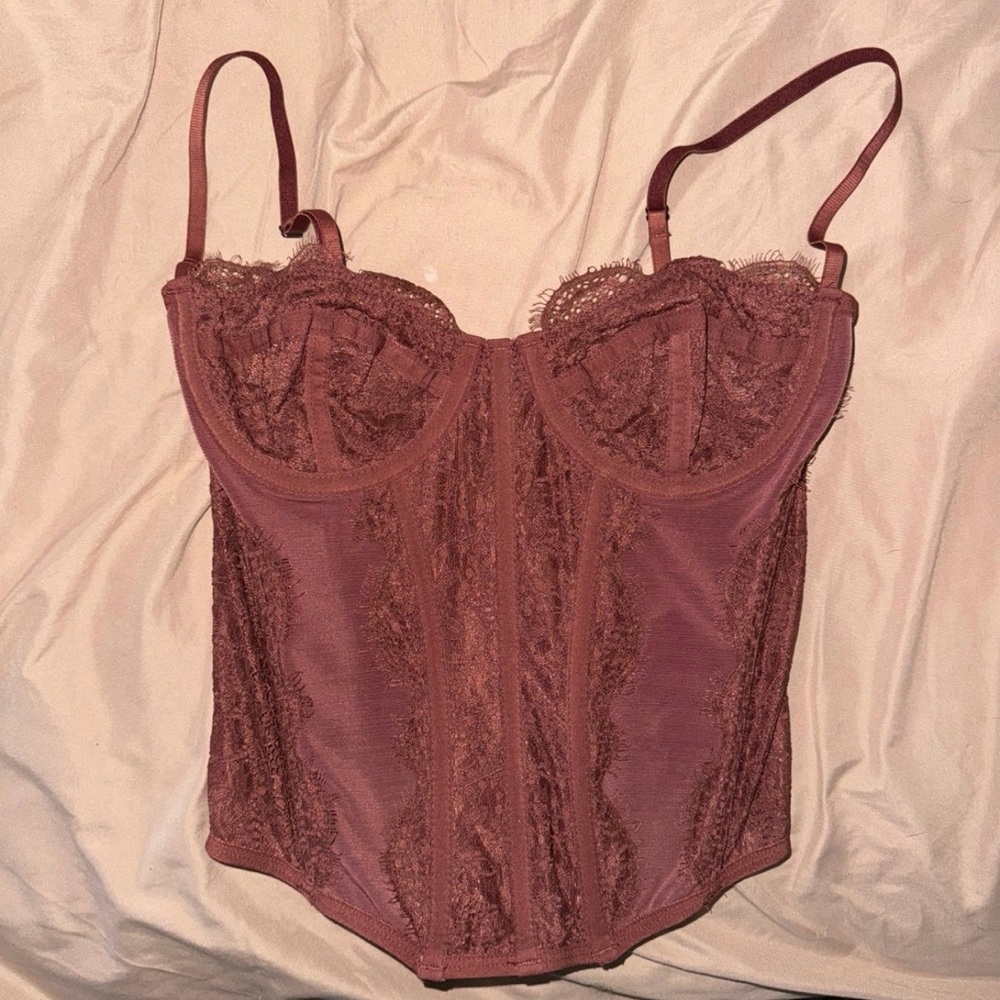Urban outfitters out from under corset top